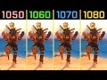 Overwatch GTX 1050 Ti vs. GTX 1060 vs. GTX 1070 vs. GTX 1080