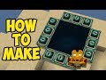 How to Create an End Portal in Minecraft 1.12.1 | How to Make an End Portal in Minecraft 1.12