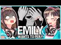 【＊】私とホラゲーで大絶叫！バグでホラー耐性０になっていた。【Emily Wants to Play】[ENG SUB]