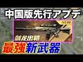 【荒野行動】中国版にアプデで新武器追加!! 最強な理由解説します!!【PC版PUBG:実況】