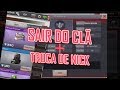 [Cross Fire Legends] Como sair de um clã + Como trocar de nick !!!