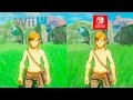 Zelda Breath of The Wild | WiiU VS Switch | 1.1.0 GRAPHICS COMPARISON | Comparativa Final