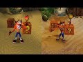 Crash Bandicoot Trilogy | Stand Animations Comparison and News | Comparativa de animaciones