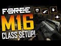 Bullet Force: BEST CLASS SETUP FOR THE M16! - [M16 Setup/Guide]