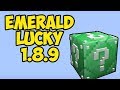 LUCKY BLOCK EMERALD MOD 1.8.9 minecraft - how to download and install with forge