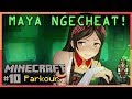 (Parkour) Cewe Anime Pemula Coba Main Parkour | Minecraft Indonesia (Part 10) (Vtuber/Episode 73)